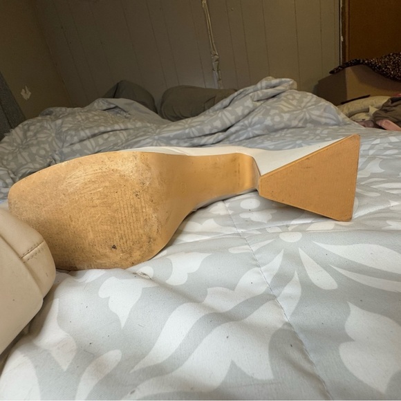 Women's White Platform Boots - EGO - Picture 5 of 8